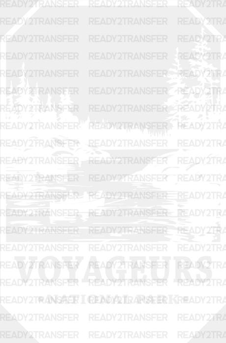 Voyageurs National Park Design - Parks Dtf Transfers Adult Unisex S & M (10’) / White