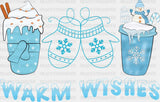 Warm Wishes - Winter Iron On DTF Transfer ready2transfer