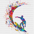 Watercolor Surf - Surfing DTF Transfers ready2transfer
