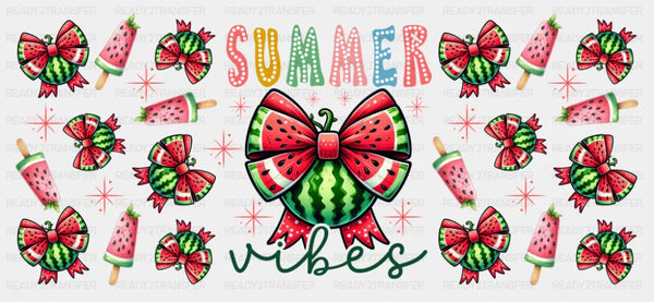 Watermelons - Summer Cup Wrap UV Sticker Permanent UV DTF Decal