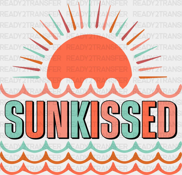 Waves Sunrise Sunkissed Summer DTF Transfer