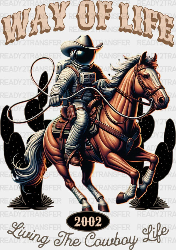 Way Of Life 2002 Design - Rodeo DTF Transfers