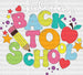 Welcome Back To School DTF Transfer ready2transfer White