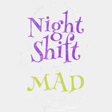 Welcome To Night Shift We're All Mad Here - Registered Nurse DTF Transfers ready2transfer Light Color Design (See Imaging)