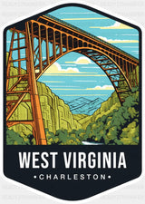 West Virginia Charleston - States & Cities DTF Transfer