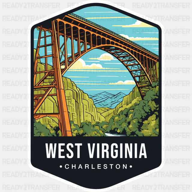 West Virginia Charleston - States & Cities DTF Transfer ready2transfer
