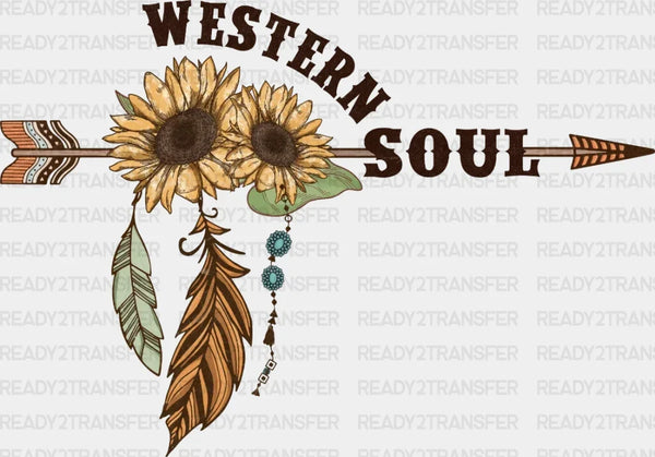 WESTERN SOUL DTF Transfer