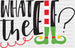 What The Elf? DTF Transfer ready2transfer Black