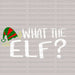 What The Elf DTF Transfer ready2transfer White
