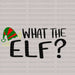 What The Elf DTF Transfer ready2transfer Black