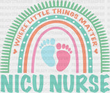Where Little Things Matter - Nicu Dtf Transfers