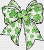 White And Green Clover - St. Patrick’s Day DTF Transfer