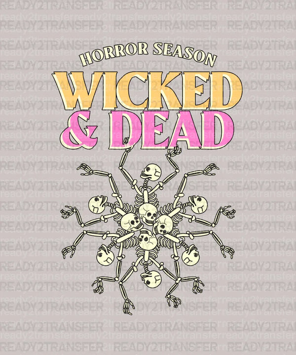 WICKED DEAD DTF Transfer