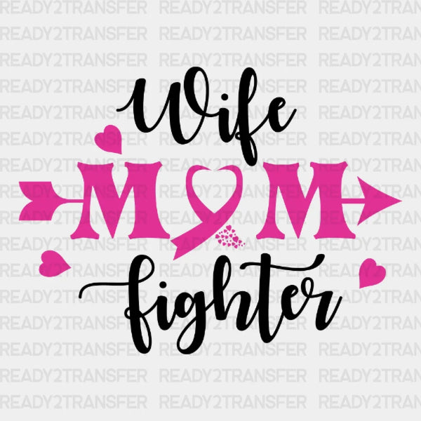 Wife M&M Fighter DTF Transfer