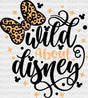 Wild About Disney Dtf Heat Transfer Vacation Design Mickey Minnie