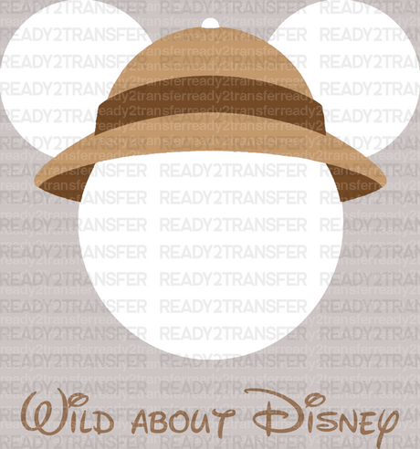 Wild About Disney DTF Heat Transfer, Disney Vacation Design, Mickey Minnie DTF - ready2transfer