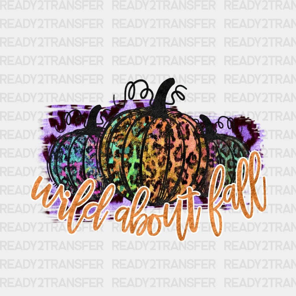 Wild About Fall Dtf Transfer