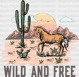 Wild And Free Design - Western Dtf Transfers