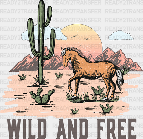 Wild And Free Design - Western Dtf Transfers