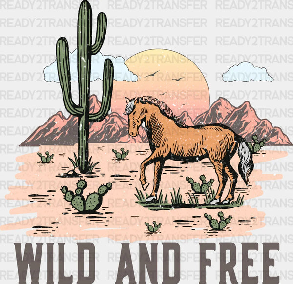 Wild And Free Design - Western DTF Transfers
