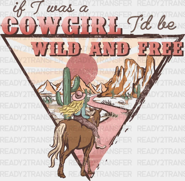 WILD AND FREE DTF Transfer