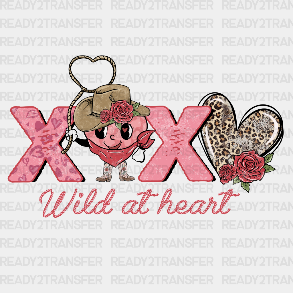 Wild At Heart Leo Dtf Transfer