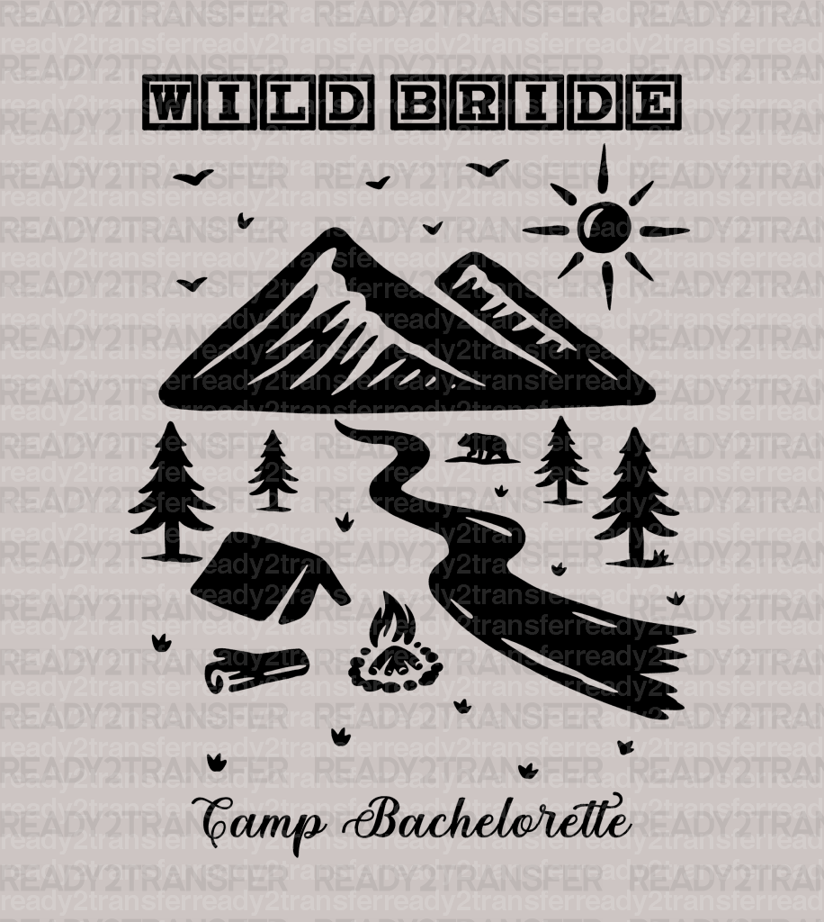 WILD BRIDE DTF Transfer - ready2transfer