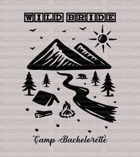 WILD BRIDE DTF Transfer - ready2transfer