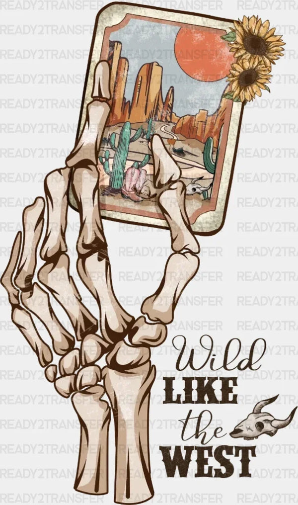 WILD LIKE THE WEST DTF Transfer