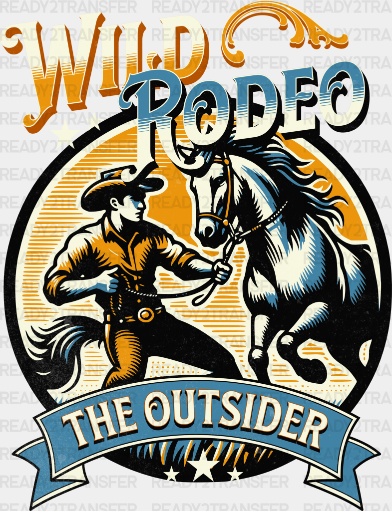 Wild Rodeo The Outsider Design - Dtf Transfers