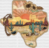 WILD TEXAS DTF Transfer ready2transfer