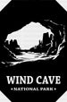 Wind Cave National Park Design - National Parks DTF Transfers ready2transfer Black