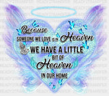 Winged Heart Dtf Transfer