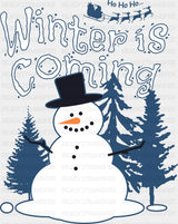 Winter Is Coming - Christmas DTF Transfer