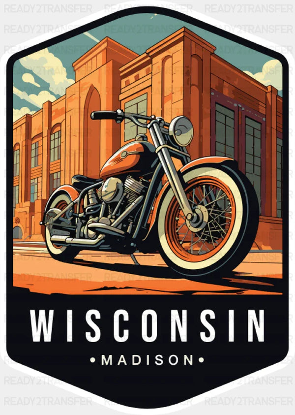 Wisconsin Madison - States & Cities DTF Transfer