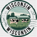 Wisconsin - States & Cities DTF Transfer ready2transfer