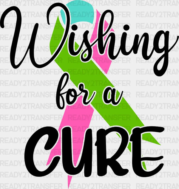 Wishing For A Cure - Metastatic Breast Cancer DTF Transfer