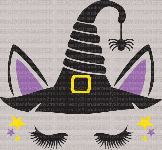 WITCH HAT DTF Transfer ready2transfer
