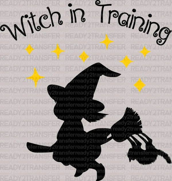 Witch in Training DTF Transfer