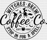 Witches Brew Halloween DTF Transfer Adult Unisex S & M (10’’) / Dark Color Design (See Imaging)