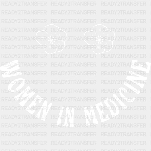 Women In Medicine - Medical School DTF Transfers