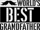 World’s Best Grandfather - Grandpa Dtf Heat Transfer Adult Unisex S & M (10’’) / Dark Color