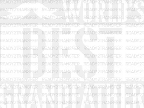 World’s Best Grandfather - Grandpa Dtf Heat Transfer Adult Unisex S & M (10’’) / Light Color