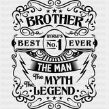 World's No.1 Brother - Brother DTF Transfers ready2transfer Dark Color Design (See Imaging)