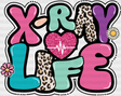 X-Ray Life Heartbeat Design - Radiology Dtf Transfers Adult Unisex S & M (10’’) / Black