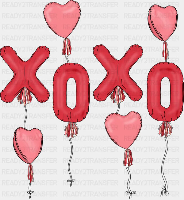 XOXO BALLOON DTF Transfer