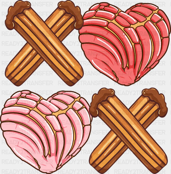 XOXO Concha - Valentine's Day DTF Transfer