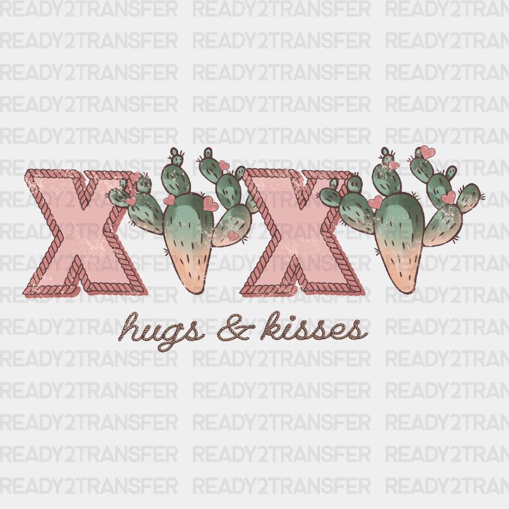 Xoxo Hugs And Kisses Edition Dtf Transfer