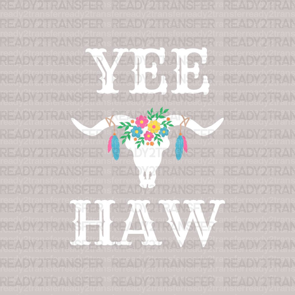 YEE HAW BULL DTF Transfer - ready2transfer