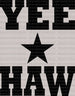 YEE HAW DTF Transfer ready2transfer Black